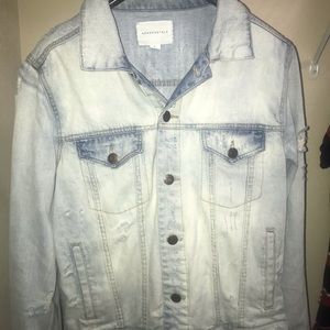 Aeropostal Jeans Distressed Jacket